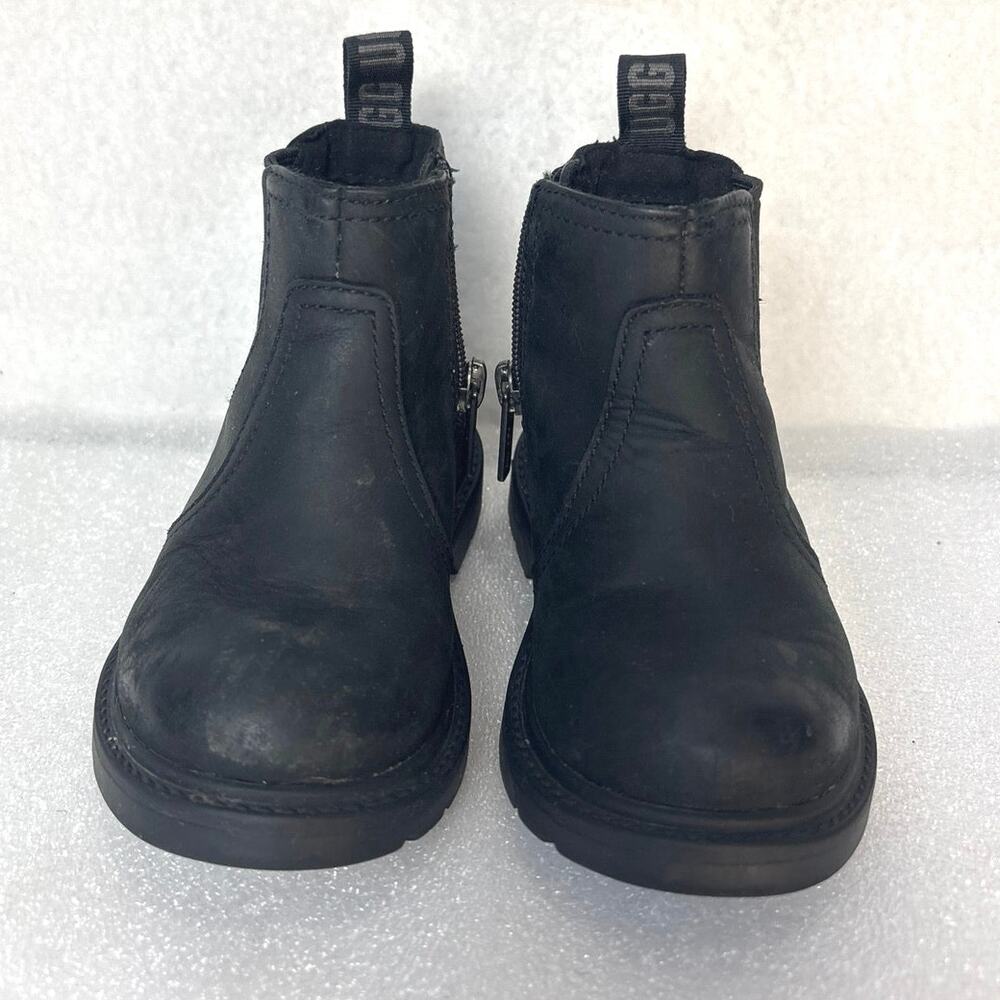 UGG Bolden Weather Chelsea Boots Side Zipper Toddler Size 7 Black